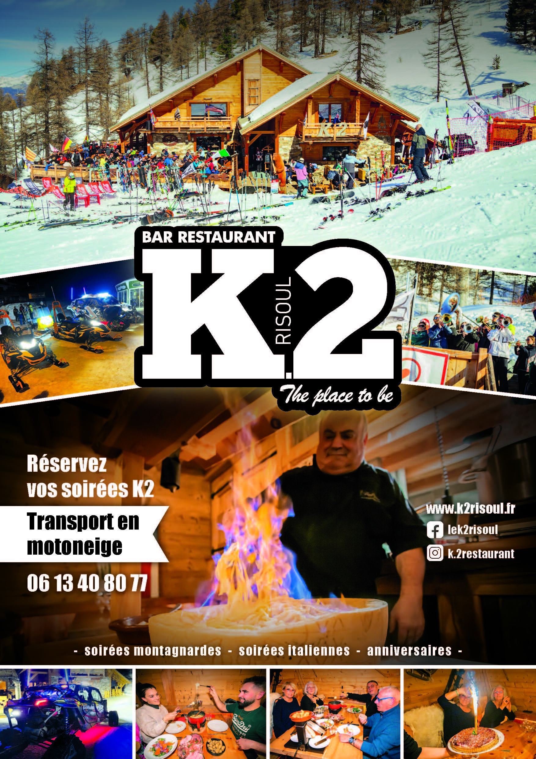 k2 affiche soiree